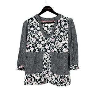 Boden Floral Blouse